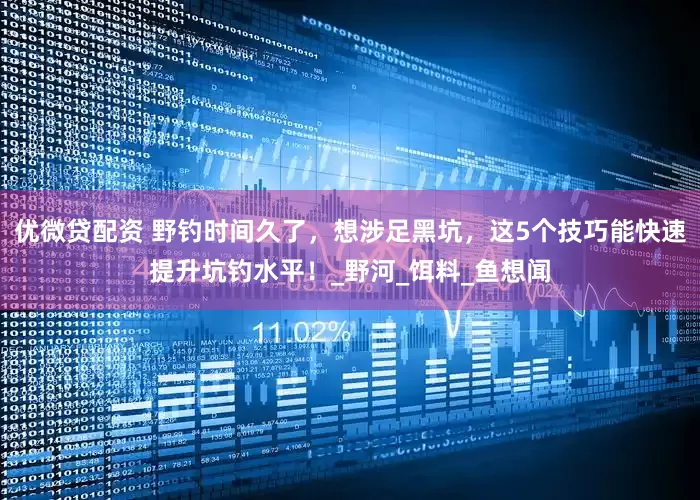 优微贷配资 野钓时间久了，想涉足黑坑，这5个技巧能快速提升坑钓水平！_野河_饵料_鱼想闻